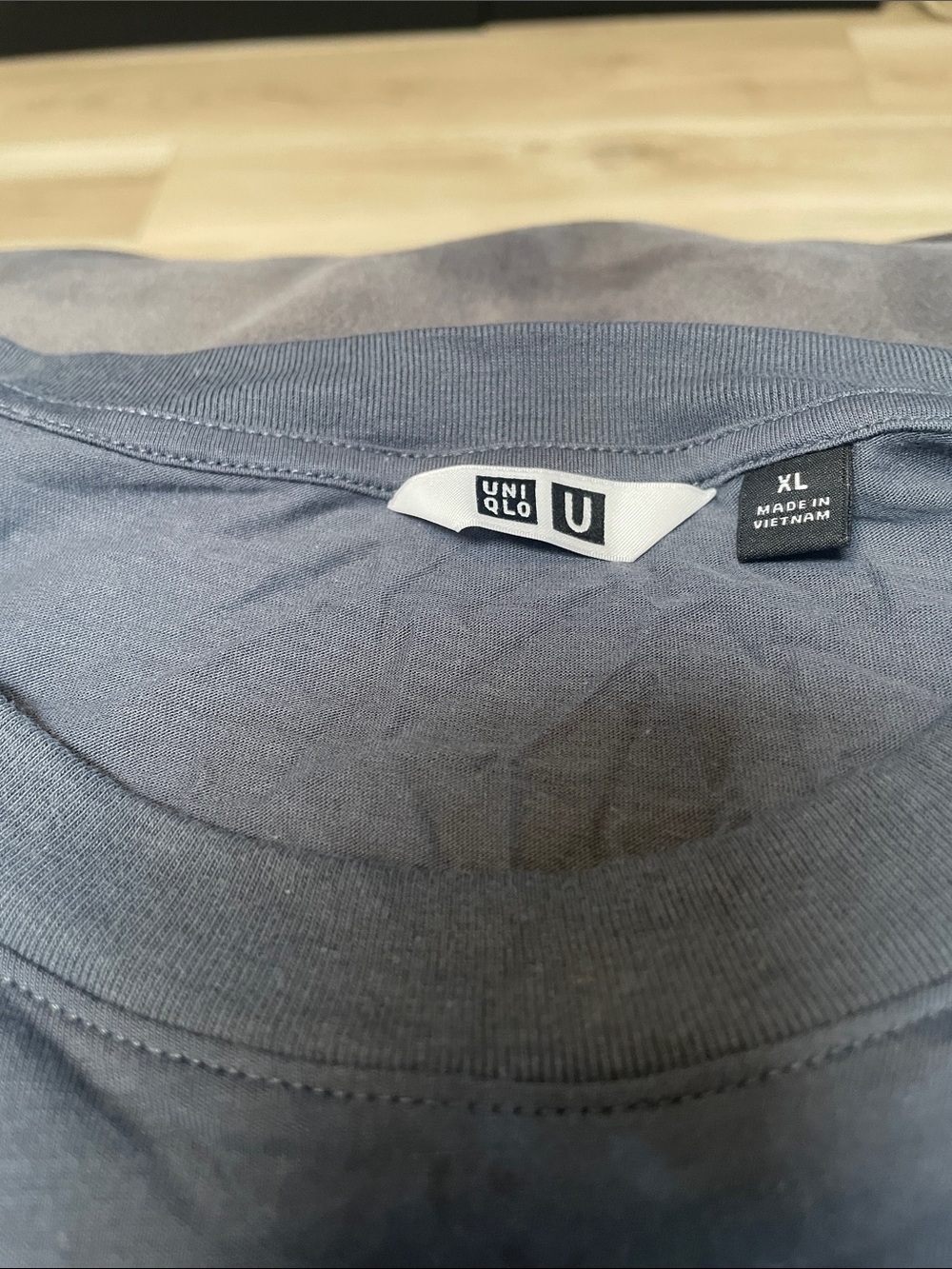 Uniqlo U Men's Crew Neck T-Shirt - Charcoal Gray